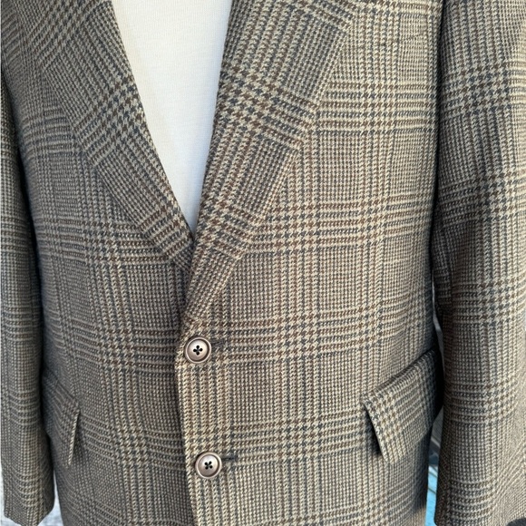 Mens Alpaca Blazer Sportscoat Nordstrom Mackey Spatz 40 Made in Italy - Picture 4 of 16